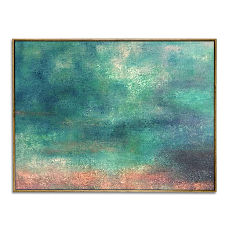 A Gloomy Sky - Handmade Canvas Landscape Oil Painting Abstract Modern Art