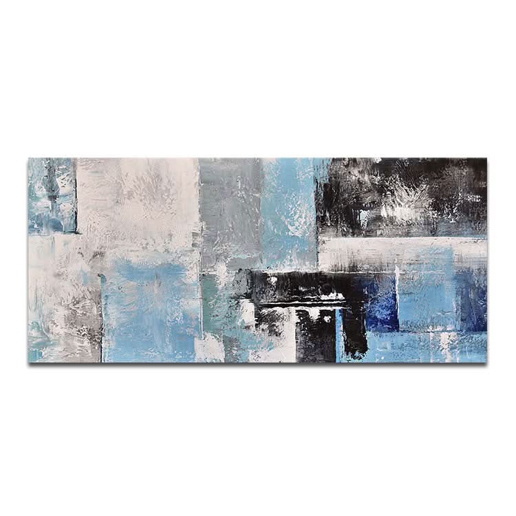 Großes modernes Gemälde, Handgemälde, Ölgemälde auf Leinwand, großes Gemälde, Original-Ölgemälde, dekorative Wandkunst, quadratisches Gemälde 