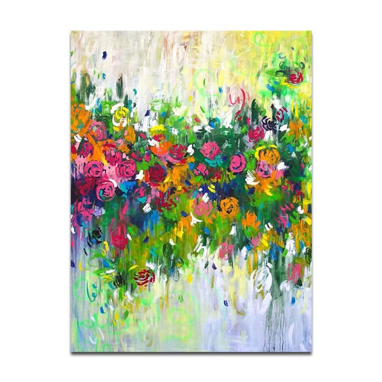 Der schönste Moment des Lebens - Handgemachtes florales Wandgemälde Abstrakte Wandkunst 