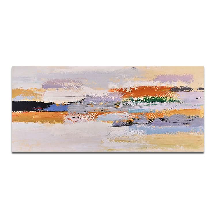Handgefertigtes Leinwandgemälde, Original-Kunstgemälde, Übergroßes Gemälde, Bürodekor, Moderne Kunstgemälde | Fließe ins Meer 