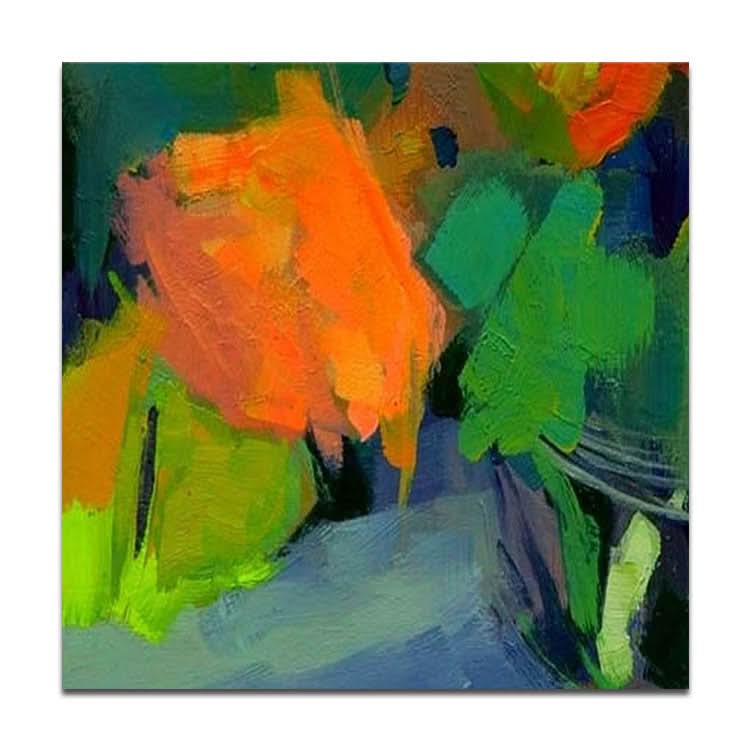 Modernes Ölgemälde auf Leinwand, Handgemalt, Originalkunst, großes Ölgemälde auf Leinwand, Schlafende Eule 