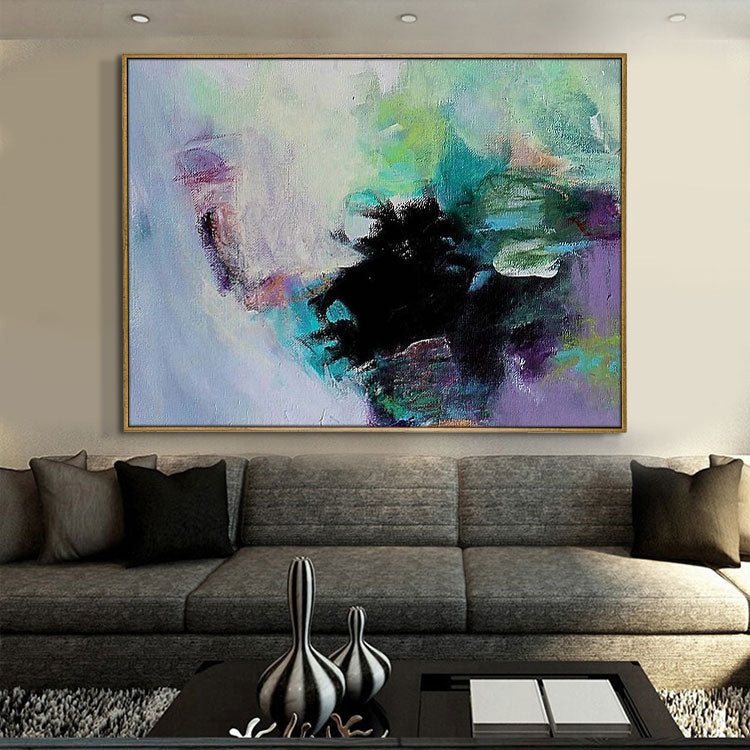 Wall art canvas abstract, abstract painting original large, modern art canvas