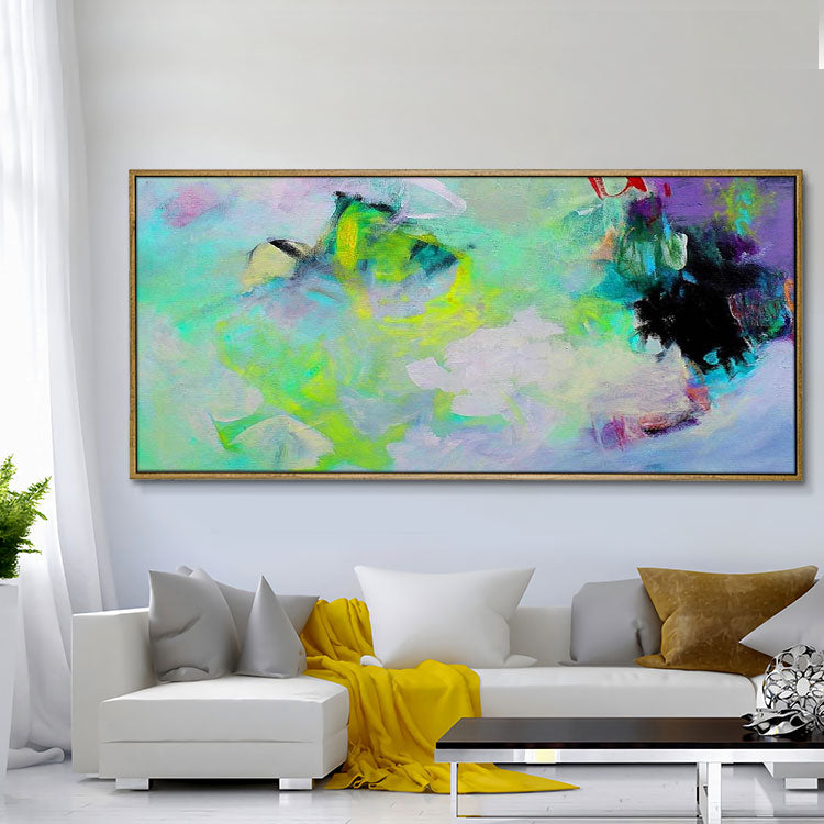 Modern abstract canvas art,Abstract painting with description of painting