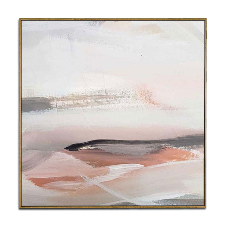 Oil Painting Modern Oil Painting Canvas Abstract Wall Decor Art Oil Hand Painting | Sand dunes