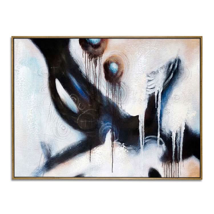 Modern, abstrakt, strukturiert, Wandkunst auf Leinwand, moderne strukturierte Malerei 