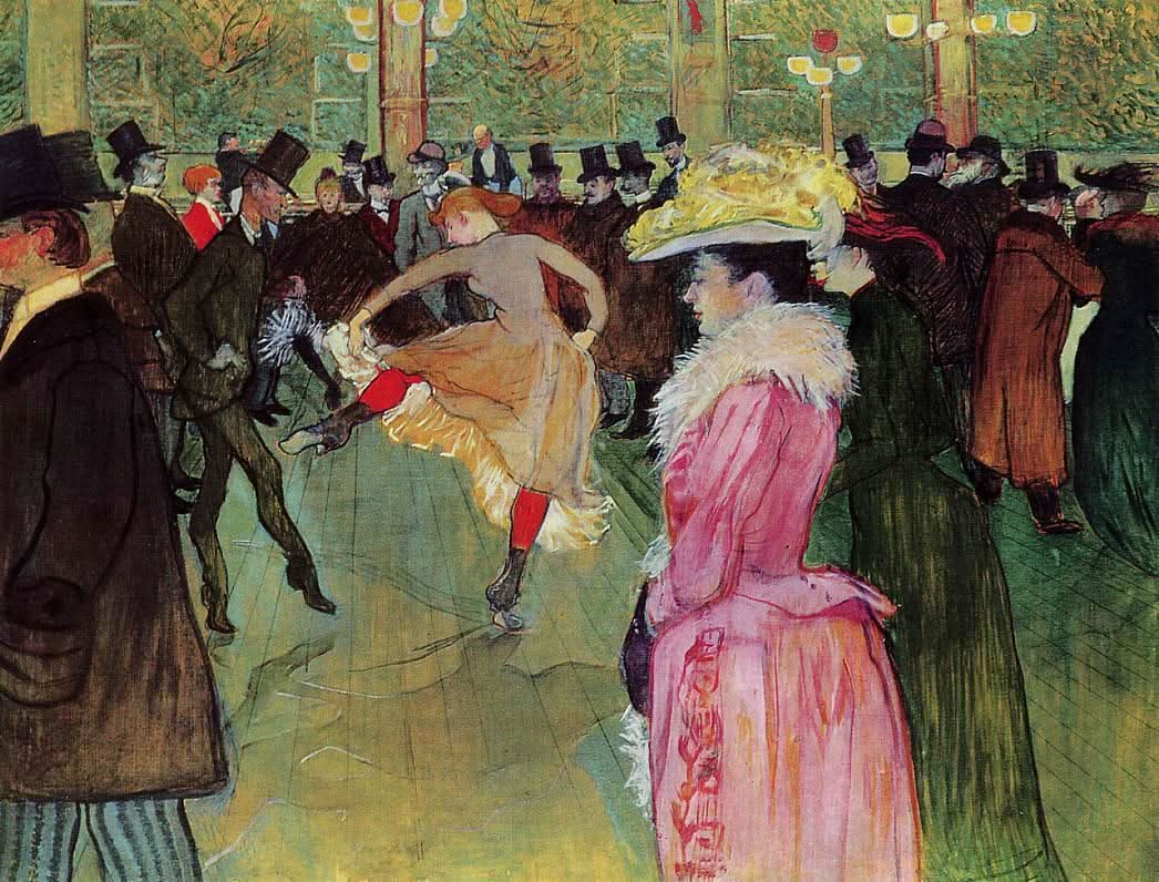 Tanzen Sie im Moulin Rouge