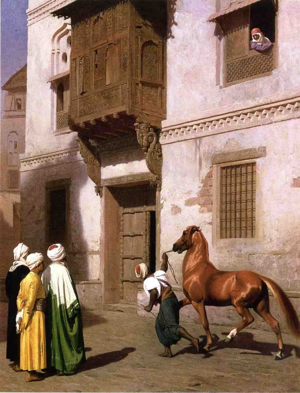 Pferdehändler in Kairo