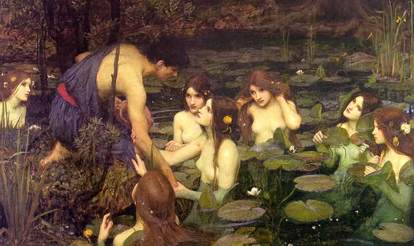 Hylas und die Nymphen