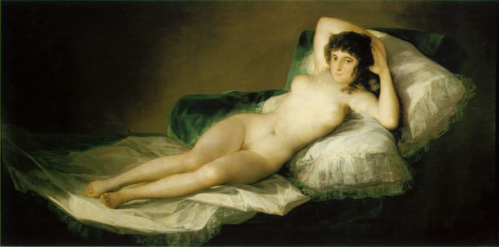 Maja nackt