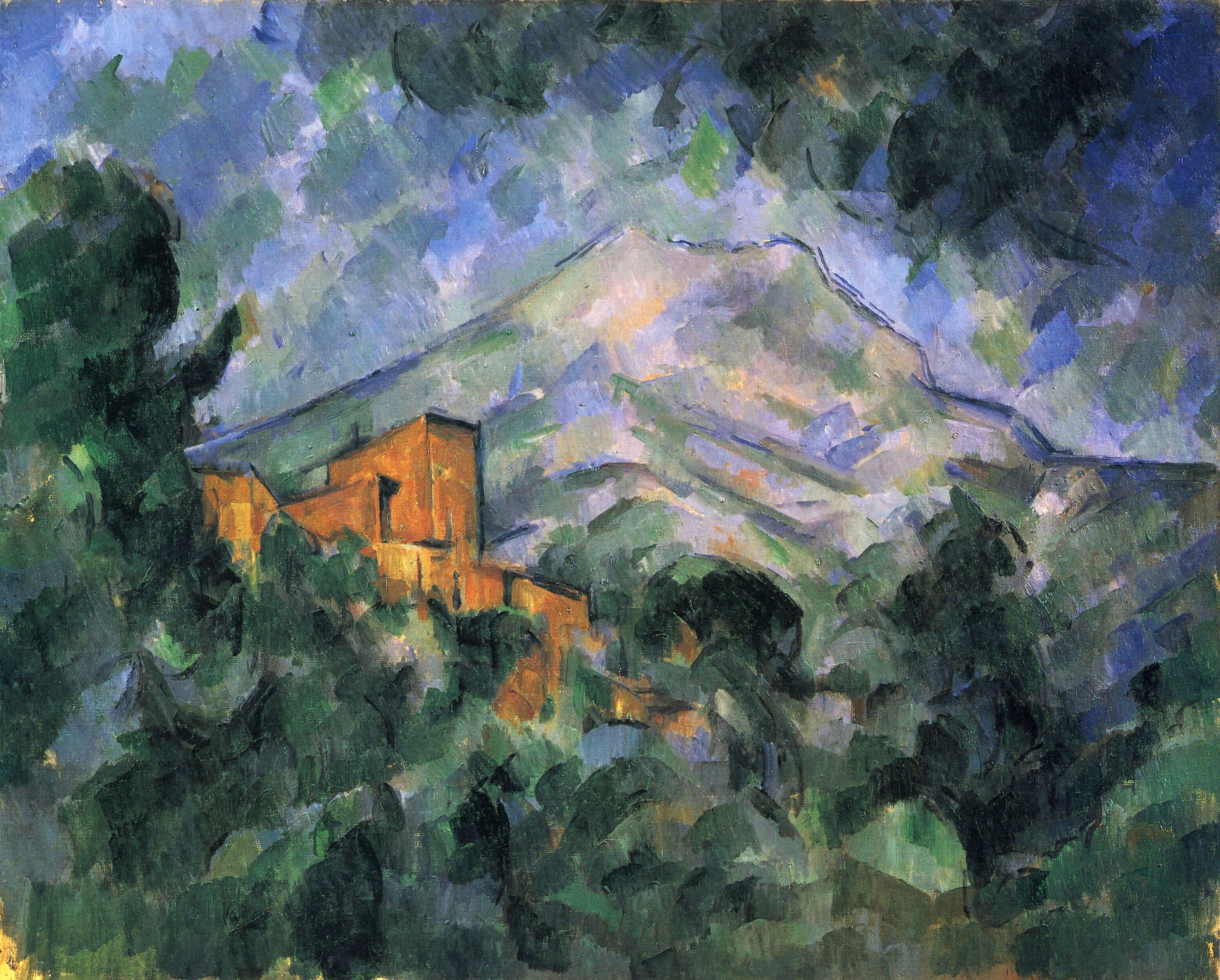 Mont Sainte Victoire und Chateau Noir