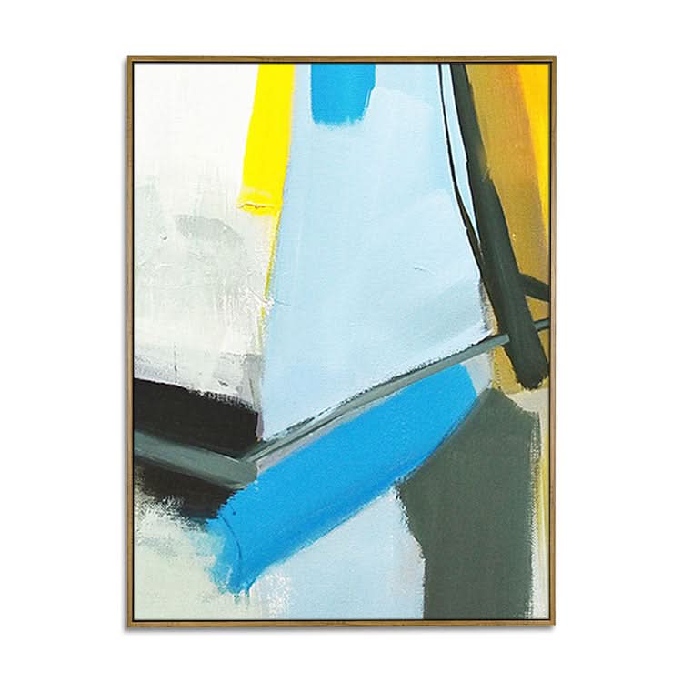 Original Abstraktes Gemälde, Minimalistisches Abstraktes Gemälde, großes abstraktes Gemälde - Handgemachtes großes abstraktes Leinwandgemälde minimalistische Wandkunst 