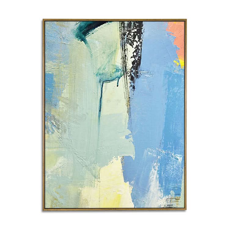 Natur abstrahiert / Original abstrakte Malerei / Landschaft Malerei / Meer Malerei - Hand bemalt abstrakte Wandkunst Original Landschaft Malerei 