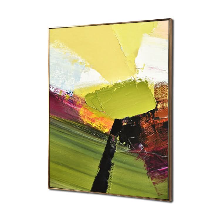Transform - Handgemaltes modernes Ölgemälde Abstrakte Wandkunst 