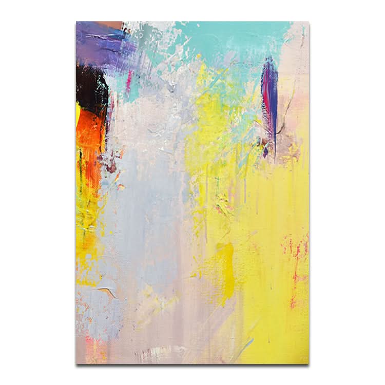 Goldener Wasserfall - Handgemaltes Wasserfallgemälde, Landschaftsgemälde auf Leinwand, Wandkunst 
