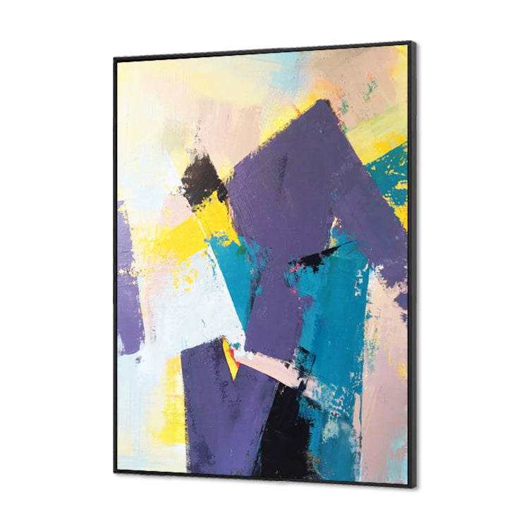 A Painter Paints - Hand Painted Acrylic Painting Modern Abstract Canvas Art