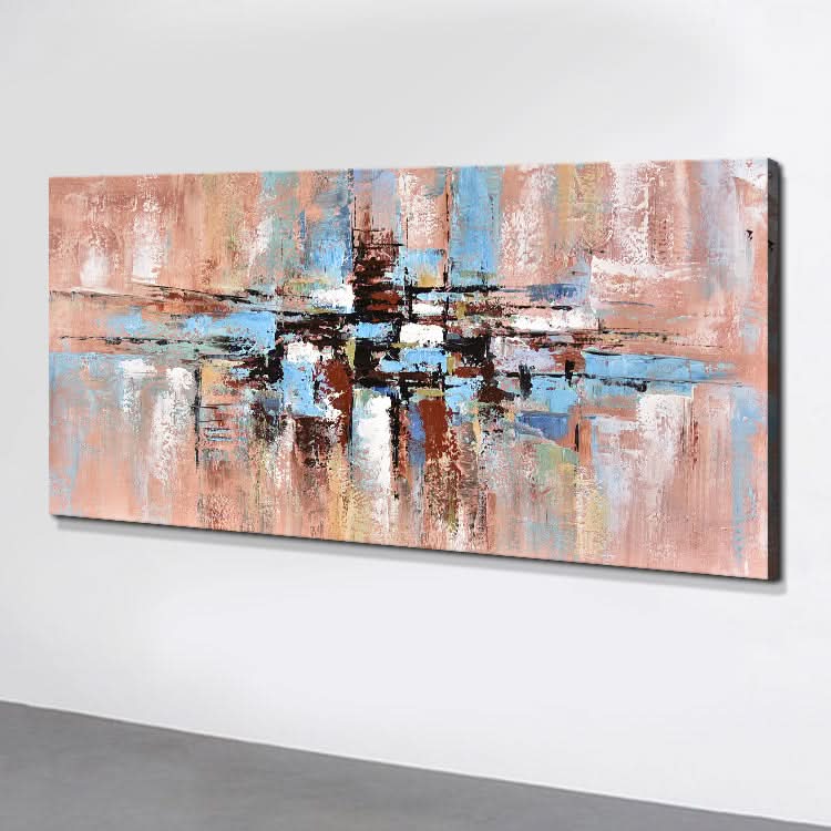 Handgemachtes Ölgemälde auf Leinwand, Original-Kunst, Heimdekoration, Wandkunst, Ölgemälde, moderne Farben, Gemälde, Segelboot-Malerei 
