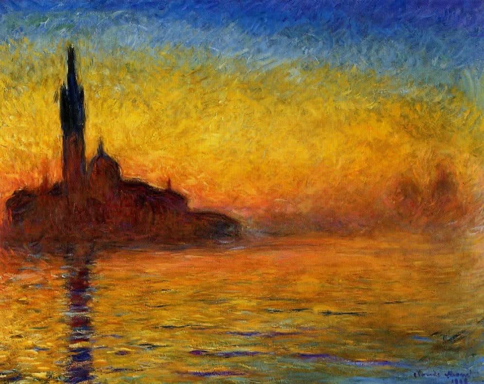 Venedig in der Dämmerung
