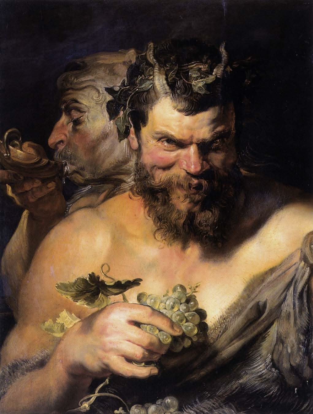 Zwei Satyrn